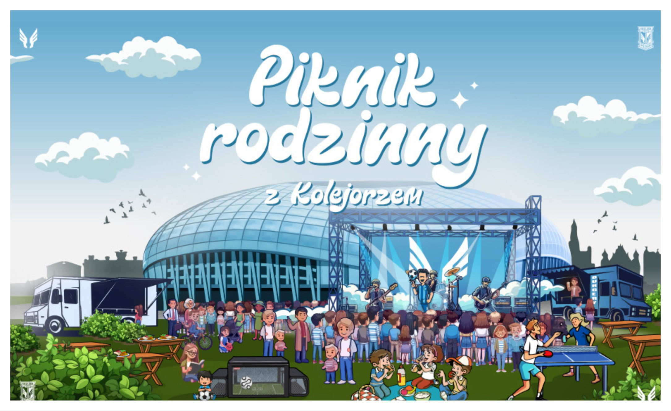 Piknik rodzinny z Lechem Poznań