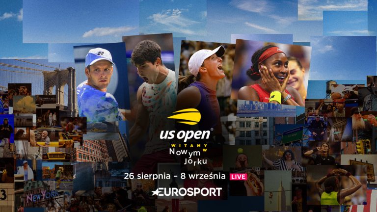 US Open na antenach Eurosportu i na platformie Max