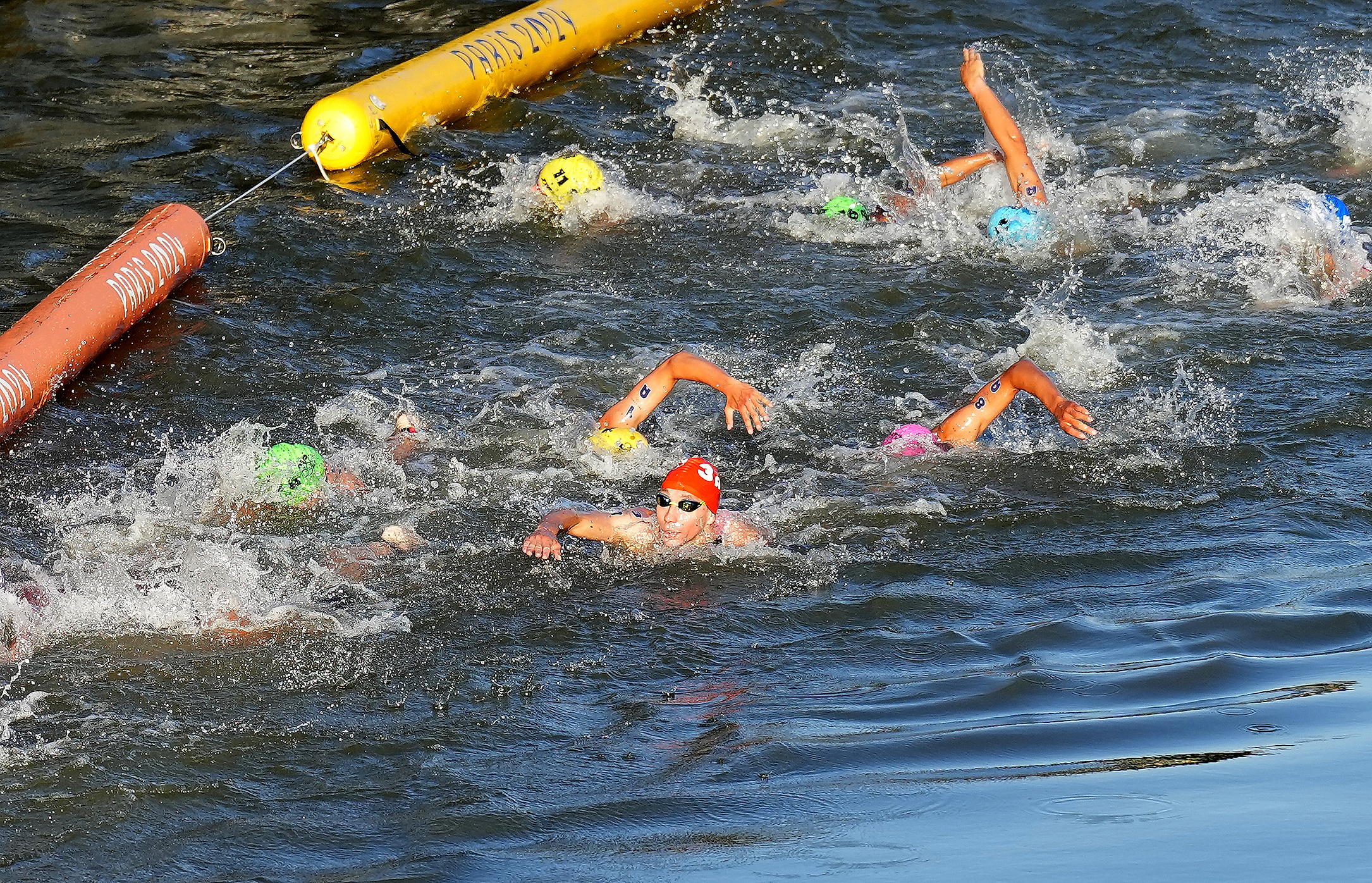 (240805) -- PARIS, Aug. 5, 2024 (Xinhua) -- Athletes compete during the mixed relay triathlon at the Paris 2024 Olympic Games in Paris, France, on Aug. 5, 2024. (Xinhua/Wan Xiang)

2024.08.05 Paryz
Sport
Igrzyska Olimpijskie Paryz 2024
Foto Wan Xiang/Xinhua/PressFocus

!!! POLAND ONLY !!!