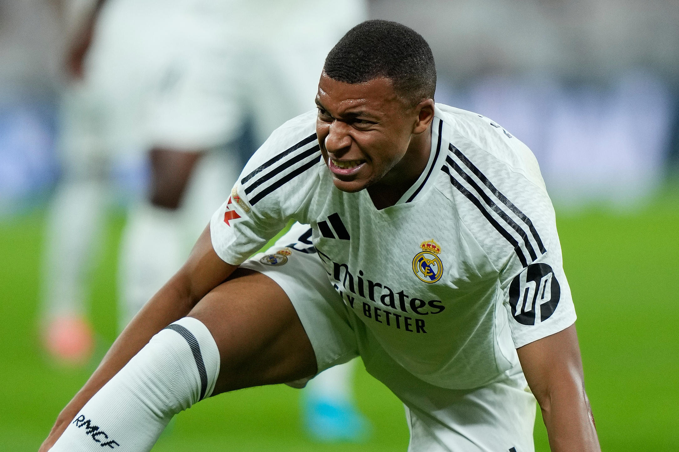 Kylian Mbappe of Real Madrid CF during the La Liga EA Sports match between Real Madrid and Real Betis played at Santiago Bernabeu Stadium on September 1, 2024 in Madrid, Spain. (Photo by Cesar Cebolla / PRESSINPHOTO)
2024.09.01 Madryt
pilka nozna liga hiszpanska 
Real Madryt - Betis Sewilla
Foto Cesar Cebolla/pressinphoto/SIPA USA/PressFocus

!!! POLAND ONLY !!!