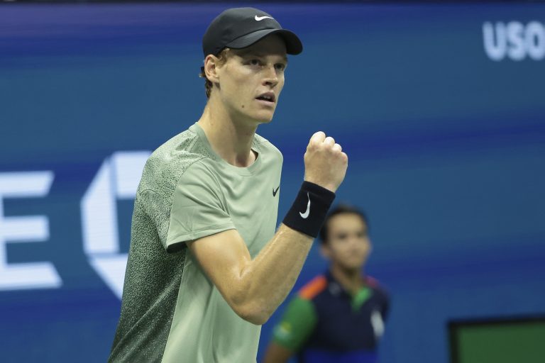 Jannik Sinner of Italy during day 8 of the 2024 US Open, Grand Slam tennis tournament on 2 September 2024 at USTA Billie Jean King National Tennis Center in Flushing Meadows, Queens, New York City, United States (Photo by /Sipa USA)
2024.09.03 Nowy Jork
tenis ziemny , wielkoszlemowy turniej tenisowy
US Open 2024
Foto Jean Catuffe/DPPI/IPA Sport 2/ipa-agency.net/SIPA USA/PressFocus

!!! POLAND ONLY !!!