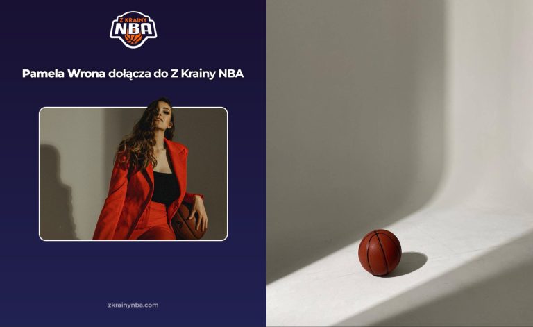 Redakcja &quot;Z Krainy NBA&quot; poinformowała w mediach społecznościowych, że do tego zespołu dołącza Pamela Wrona, która od 2018 roku była związana z portalem PolskiKosz.pl.