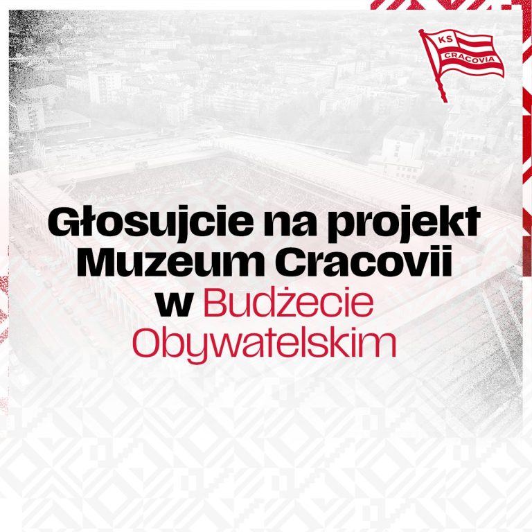 Rusza kolejna edycja budżetu obywatelskiego! Cracovia zachęca do głosowania na projekt ogólnomiejski nr 185: Centrum Aktywności i Dziedzictwa Sportowego Cracovia! Głosowanie budżetu obywatelskiego trwa od 13 września do 27 września i w tym czasie można oddać głos.