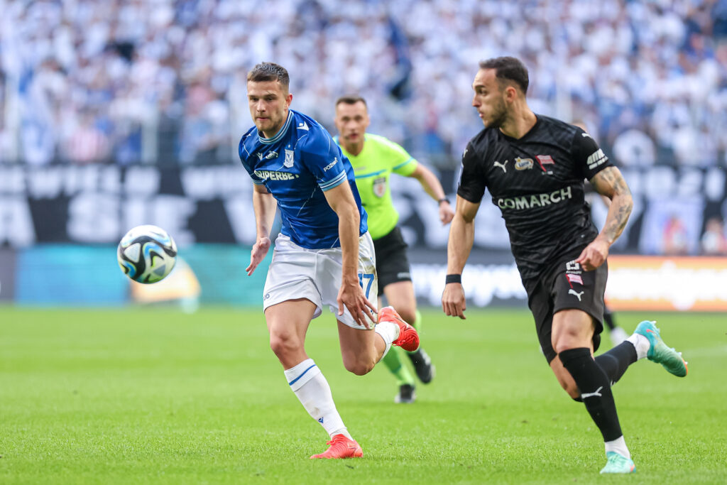 2024.04.28 Poznan
Pilka nozna Ekstraklasa sezon 2023/2024
Lech Poznan - Cracovia
N/z Filip Szymczak
Foto Pawel Jaskolka / PressFocus

2024.04.28 Poznan
Football Polish Ekstraklasa season 2023/2024
Lech Poznan - Cracovia
Credit: Pawel Jaskolka / PressFocus