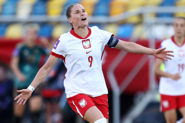 2024.06.04 Gdynia Pilka Nozna Eliminacje Mistrzostw Europy Kobiet 2025 Mecz Polska - Niemcy N/z Ewa Pajor Foto Piotr Matusewicz / PressFocus

2024.06.04 Gdynia
Football Women&#039;s European Qualifiers 2025
Poland - Germany
Ewa Pajor
Credit: Piotr Matusewicz / PressFocus