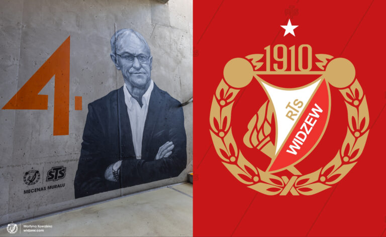 Mural z wizerunkiem legendarnego trenera Widzewa zdobi już wnętrza Serca Łodzi, przy wejściu na sektor C4. To wspólna inicjatywa klubu oraz jego sponsora, firmy STS.