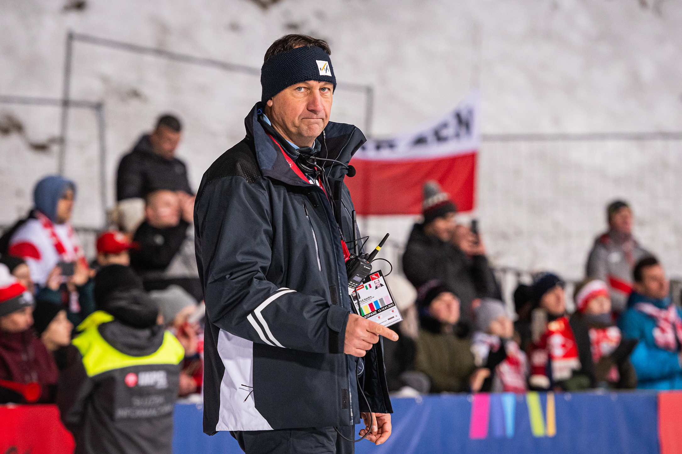 14.01.2023 Zakopane
Skoki narciarskie FIS Puchar Swiata
Konkurs druzynowy
N/z Sandro Pertile
Foto Kacper Kirklewski / PressFocus

14.01.2023 Zakopane
Ski jumping FIS World Cup
Team competition

Credit Kacper Kirklewski / PressFocus