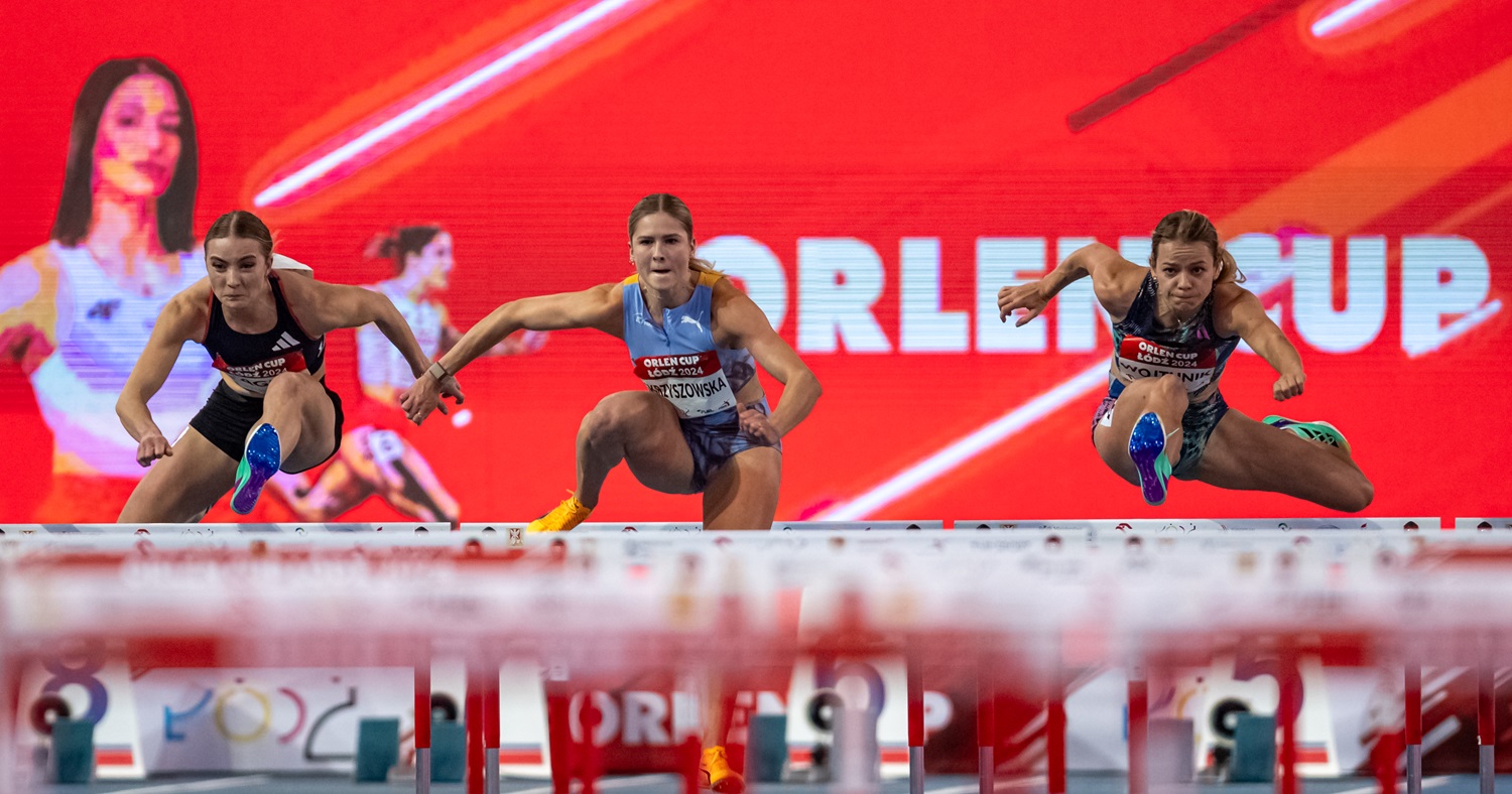 27.01.2024 LODZ
LEKKOATLETYKA MITING ORLEN CUP
NZ weronika nagie pia skrzyszowska Klaudia wojtunik
FOT MAREK BICZYK PZLA