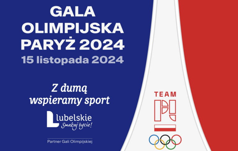 Województwo Lubelskie Partnerem Gali Olimpijskiej Paryż 2024