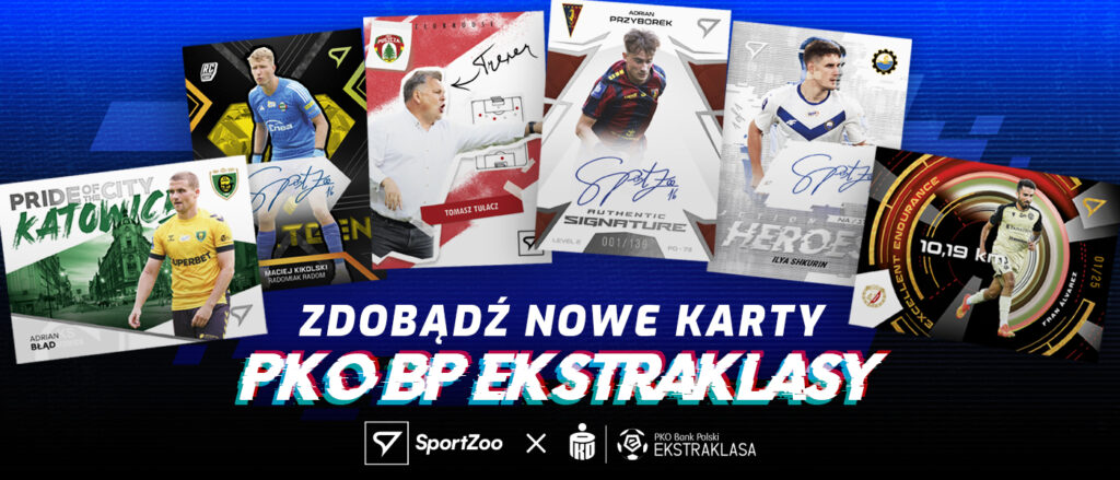 Nowe karty PKO BP Ekstraklasy od SportZoo