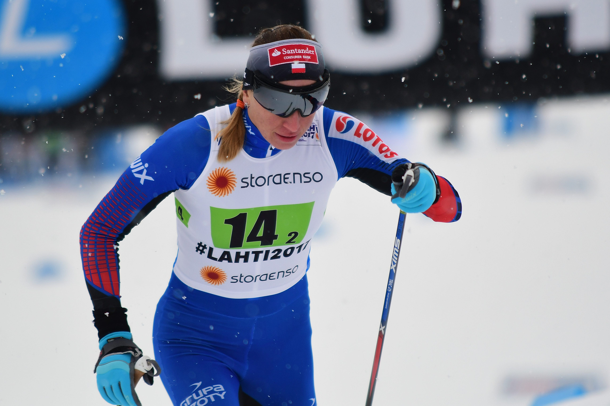 2017.02.26 Lahti
Mistrzostwa swiata w narciarstwie klasycznym 2017
Biegi sprint druzynowy kobiet
N/z Justyna Kowalczyk [POL]
Foto Martyna Szydlowska / PressFocus 

2017.02.26 Lahti
Nordic World Ski Championships 2017
Cross Country Ladies Team Sprint 
Justyna Kowalczyk [POL]
Credit: Martyna Szydlowska / PressFocus