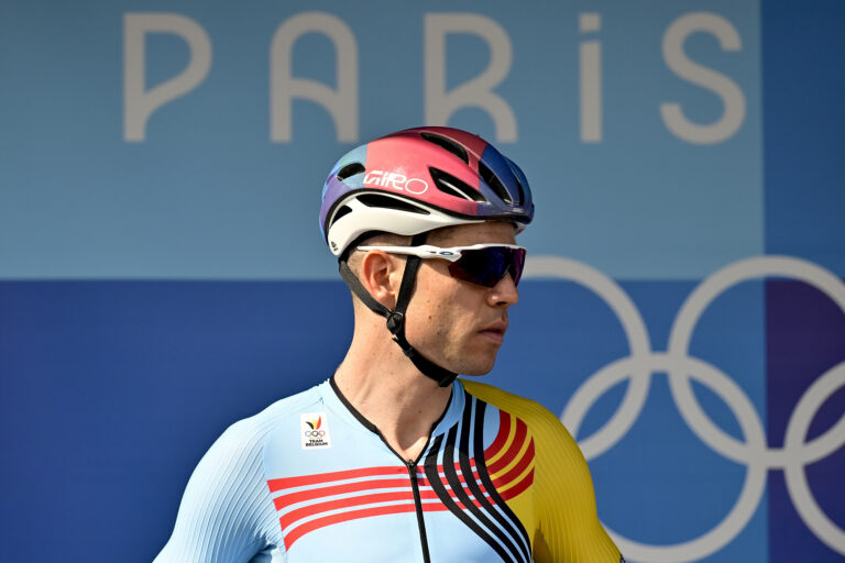 Belgian cyclist Wout van Aert pictured during the men&#039;s road race at the Paris 2024 Olympic Games, on Saturday 03 August 2024 in Paris, France. The Games of the XXXIII Olympiad are taking place in Paris from 26 July to 11 August. The Belgian delegation counts 165 athletes competing in 21 sports. BELGA PHOTO DIRK WAEM (Photo by DIRK WAEM/Belga/Sipa USA)
2024.08.03 Paryz
Sport 
Igrzyska Olimpijskie Paryz 2024
Foto Belga/SIPA USA/PressFocus

!!! POLAND ONLY !!!