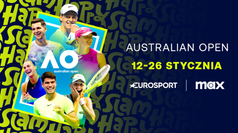 Australian Open od niedzieli na żywo na antenach Eurosportu i na platformie Max