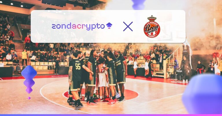 zondacrypto głównym partnerem AS Monaco Basket w koszykarskiej Eurolidze